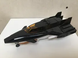 Transformers G1 1988 OVERLORD JET base powermaster masterforce takara damage