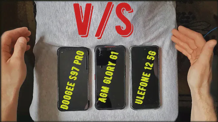 Сравнение 3 БРОНЕВИКОВ AGM Glory G1 vs UleFone Armor 12 5G vs Doogee S97 Pro